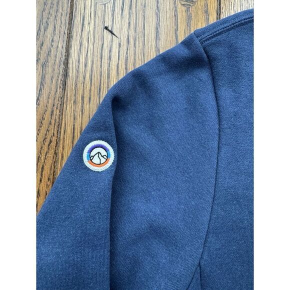 Patagonia Fitz Roy Icon Uprisal Crew Sweatshirt Men’s M / Womens L Blue NWT - Picture 2 of 8